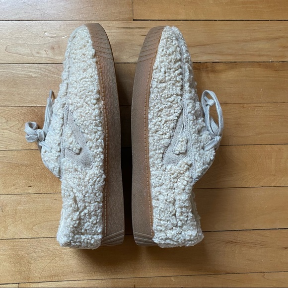 Tretorn Faux Shearling Sneakers - Picture 5 of 6